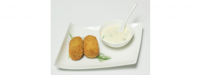 CROQUETES D´ESPINACS I GAMBES