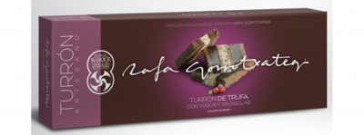 TURRON DE TRUFA NEGRA CON IOGURT