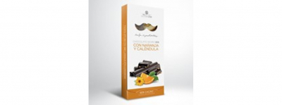 CHOCOLATE CON NARANJA Y CALENDULA